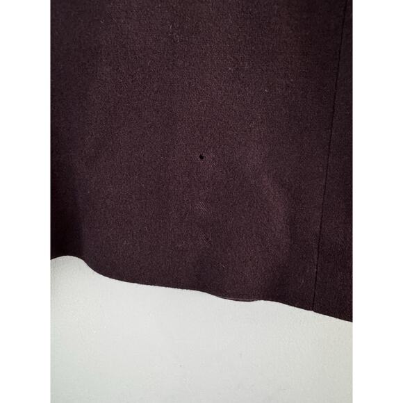 Oscar de la Renta Studio Mens Wool Blazer Purple Plum Vintage 90s Retro Sz 42 R - Picture 6 of 9